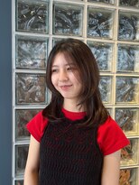 アンリオマール(an rio MAR)&nbsp;ミディアムのマンネリを脱却するハッシュカット