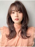 似合わせカットこなれヘア外ハネボブワンカール#340f0605