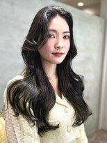 ニトバイアンキシム(nit by ahnkism)&nbsp;韓国風レイヤーカット顔まわりくびれオルチャン堀江