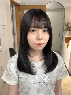 ミーナ バイ アーバン(Meena by urban.) 【Meenaハザマ】顔周りレイヤー×モテミディ