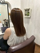 コルテ 倉敷西坂店(CoRte.)&nbsp;王道モテストレート/くせうねり/顔まわり/美髪トリートメント