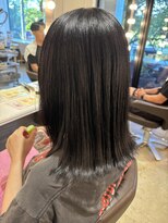 ボゥギャルソン(Beau Garcon)&nbsp;顔周りレイヤー/ワンレンカット