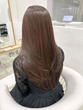 ノエ(noe) ミディアムヘア/デザインカラー/フェイスフレーミング/栄c210