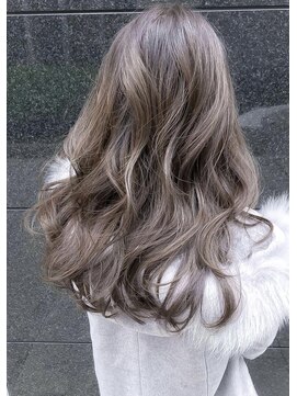 エレノア 博多ANNEX(Eleanor) 透明感が可愛いハイライトブレンドグレージュ