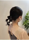 タイトヘアセット