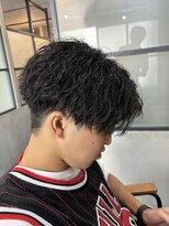 メンズソース 京都河原町(MEN'S SOURCE)&nbsp;ツイスパ×センターパート