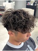 熊本メンズカット MEN'S HAIR スペインカール 