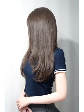 アリー 原宿 表参道(ALLY) ALLY宍戸　ブリーチなしカラーで叶うオリーブグレージュ