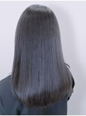 透明感カラー韓国風髪質改善艶髪美髪ストレート