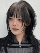 シド 表参道(s.i.d) ルーツカラー×韓国レイヤーカット/ハッシュカット