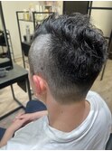 アシンメトリーメンズカット