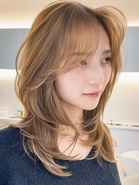 ノラ ウメダ(NORA UMEDA) ハッシュカットハイライトカラーインナーハイライト