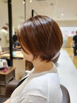 ユニックス イオンモール川口前川店(UNIX)&nbsp;【トレンドヘア・30代髪型】丸みショートボブ×グレージュカラー