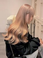 ベレーザ 渋谷(BELEZA)&nbsp;19085_ミルクティーベージュハッシュカット韓国巻きヨシンモリ