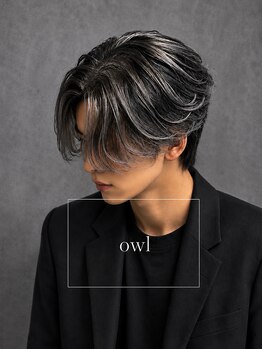 アウル 心斎橋(owl)の写真/【印象を変える】ダメージを抑えたブリーチカラー設計【メンズハイトーン/心斎橋/なんば】