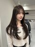 【ケア重視/カットなし】透明感カラーx髪質改善サブリミックTR ¥20900