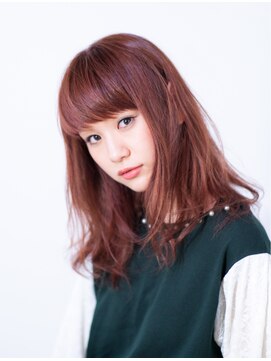 ニル(NiL) [NiL]  秋の新色ピンクヴェール　×　セミロング