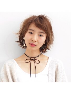クラップス 金沢文庫店(CLAPS) 崩しを加えてラフさを楽しむニュアンスボブ