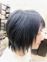 ヘアー カルム(hair CaLme)&nbsp;ダークブルーアッシュ