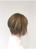 ふわふわショートボブ