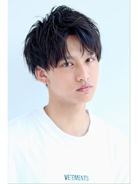 ザ サードヘアー 津田沼 (THE 3rd HAIR) ツーブロックコンマヘアソフトツイストパーマ