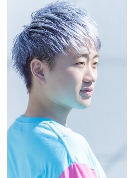 タンタントザクワフュール(Ten Tante the coiffure) ブルーシルバー