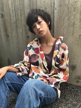 ビアンカ 伊勢崎店(BIANCA) ショート×ダークアッシュ