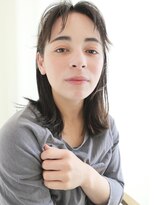 ネオリーブ チロル 横浜西口店(Neolive CiroL.)&nbsp;ナチュラルストレート外ハネミディ