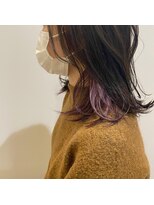 リールヘアー 香椎店(rire hair)&nbsp;カシスパープル
