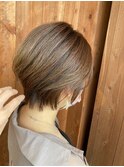 大人ショート×アッシュカラー◎20代 30代 40代 50代