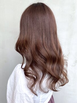 アイティーバイアルバム 松戸店(IT by ALBUM) アッシュブラウンロング_くびれヘアビタミンカラー_ba338822