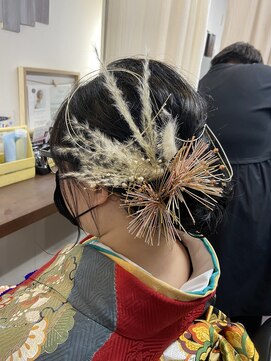アムール(Amour) 成人式のヘアセット