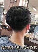 【襟足すっきりガールズフェード】スガワラ担当
