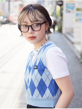 ビューティービースト 段原店(beauty:beast) フェザーバング×ノームコアショート