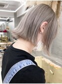 ハイトーンホワイトベージュグレージュケアブリーチ