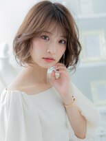 モッズヘア 越谷西口店(mod's hair) シースルーバングイヤリングカラーふわミディa越谷20代30代40代