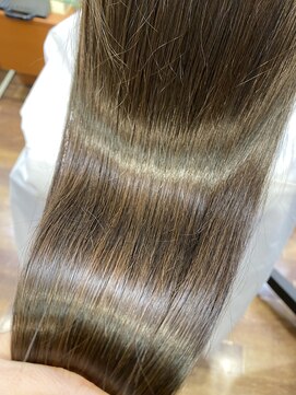 エムタニグチギンザ(M.TANIGUCHI GINZA) 【イノアカラー】オリーブアッシュ/ローライト