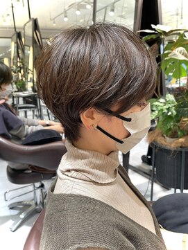 ラボー ノースプラザ店(LA'BO) 【LA'BO三浦】耳掛けコンパクトショート