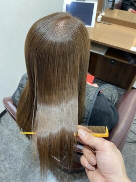 ケーアンドエス 大垣店(K&S) 【髪質改善】ULTOWA水素トリートメント