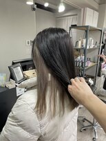 アジールヘア 所沢プロペ通り店(agir hair)&nbsp;インナーベージュロングフェミニン