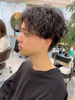 ベラ(Bella)&nbsp;メンズカジュアル波巻きパーマツイストスパイラル20代30代40代