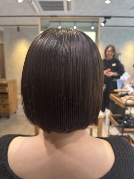 ベルプロッドバイアルター 千葉(bel. prod by aL-ter) 【bel.高野】黒髪/グレーベージュ/レイヤーロング/前髪パーマ