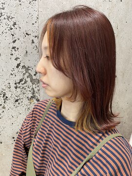 シーインフィニート(C∞) ブリーチなしのオレンジカラー