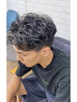 メンズバイココテラス 豊中(men's by cocoterace) 極道パーマ/メンズパーマ/メンズカット/メッシュ