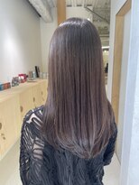 ニール シトロン 名古屋 伏見 丸の内(NEELU citron)&nbsp;【Neelu_citron_hachi】アッシュグレージュ×レイヤーカット