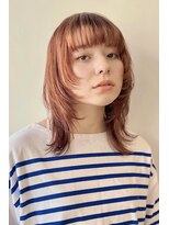 ガーデン 銀座(GARDEN)&nbsp;ウルフレイヤー/顔まわり/オレンジ/暖色カラー/韓国風