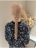 アレンジヘアセットヘアアレンジダウンセットタイトヘア