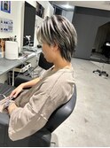 波巻きツイストスパイラルパーマ/フェザーパーマ/眉毛/メンズ
