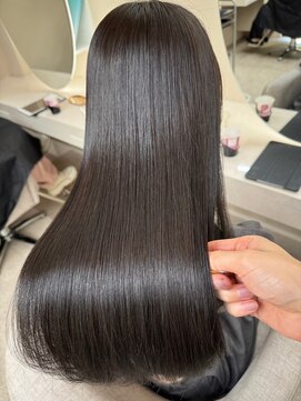 ドロシー 郡山桑野店(Dorothy) 桑野髪質改善トリートメント顔周りレイヤーカットベージュカラー