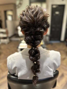 アンジェリカ バイ マジョラム(ANGELICA by marjoram) 編みおろし × 金箔 【SHIHO】